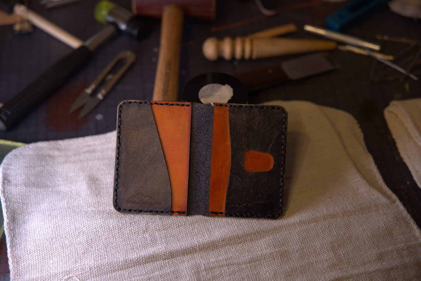 Copper Canyon - Handmade Leather Bifold Wallet