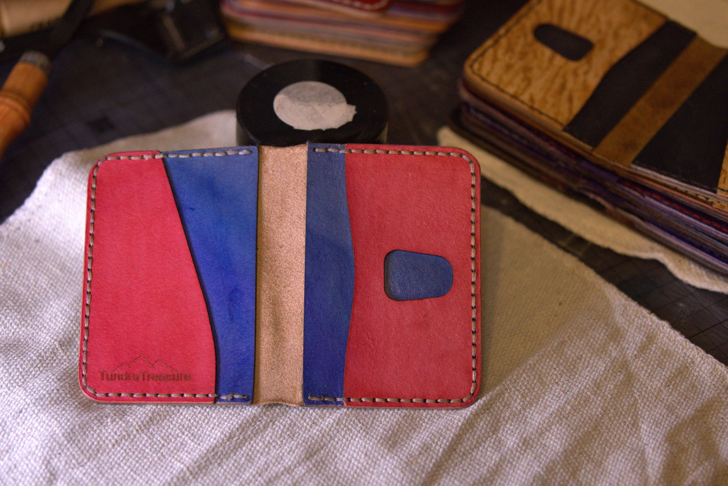 Elementary Light - Handmade Leather Bifold Wallet