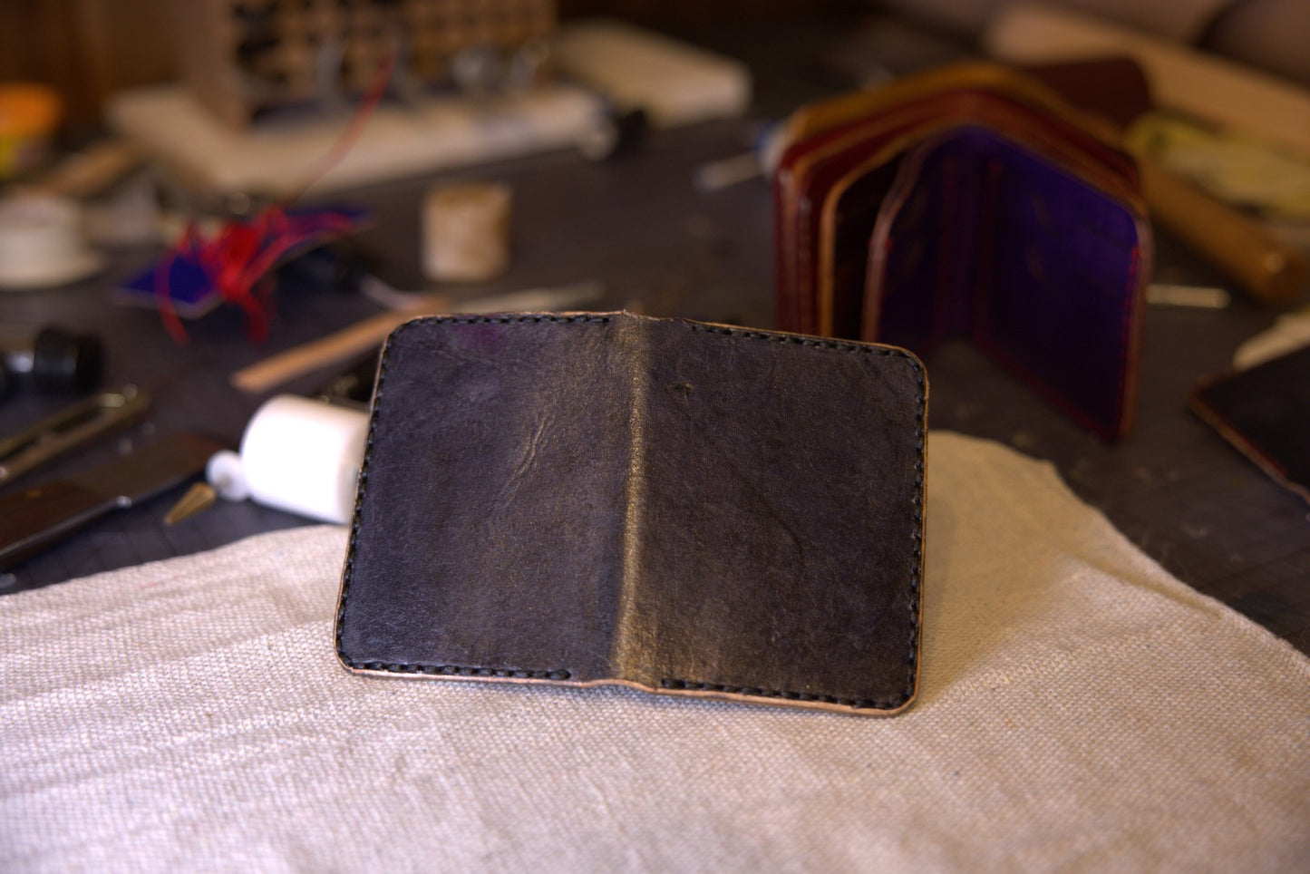 Copper Canyon - Handmade Leather Bifold Wallet