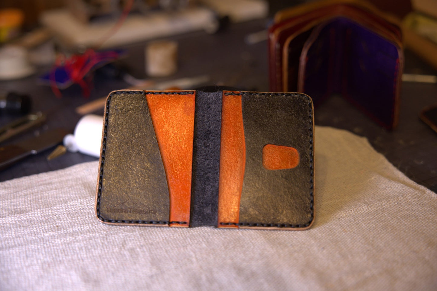 Copper Canyon - Handmade Leather Bifold Wallet