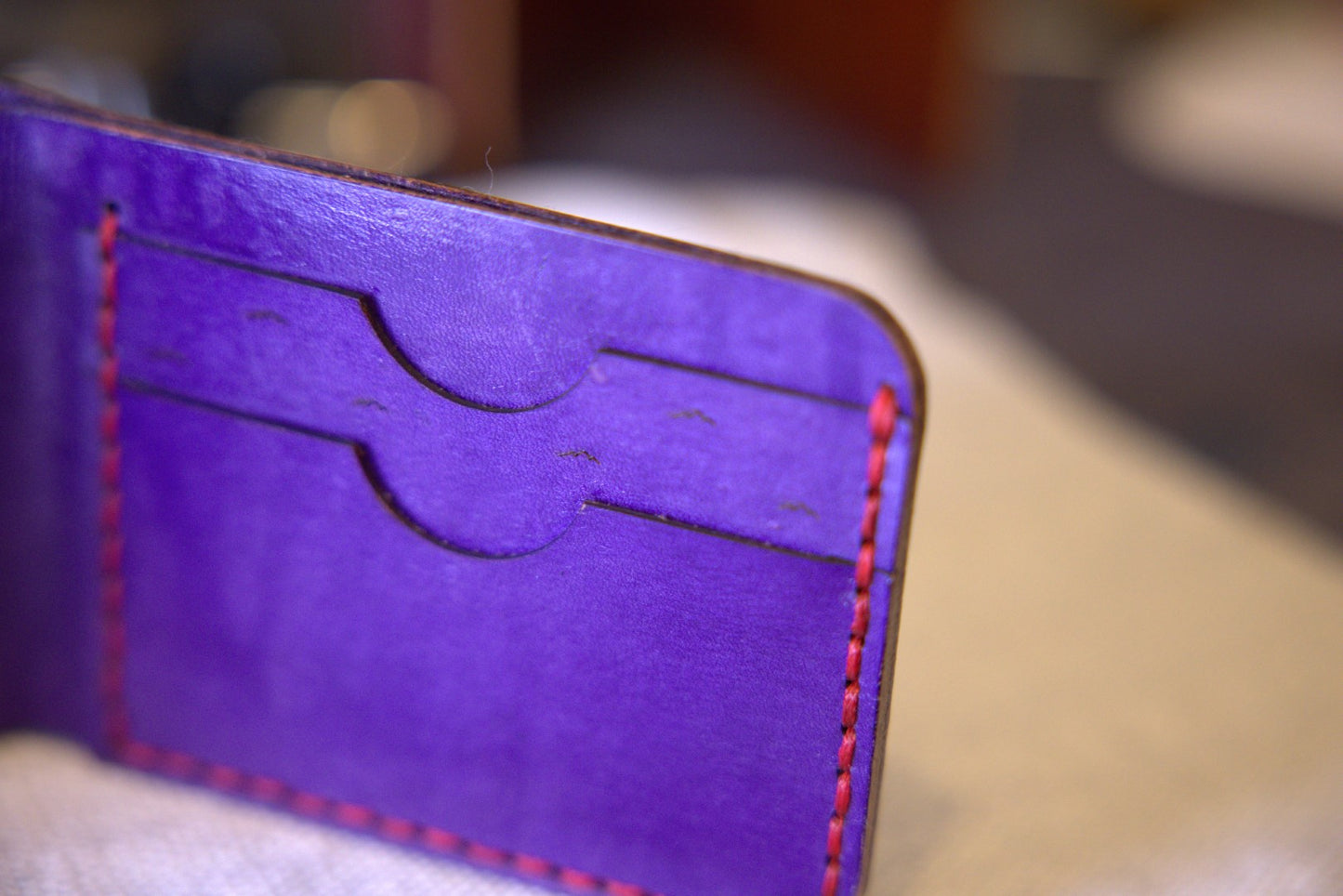 Billed Essence - Handmade Leather Bifold Wallet