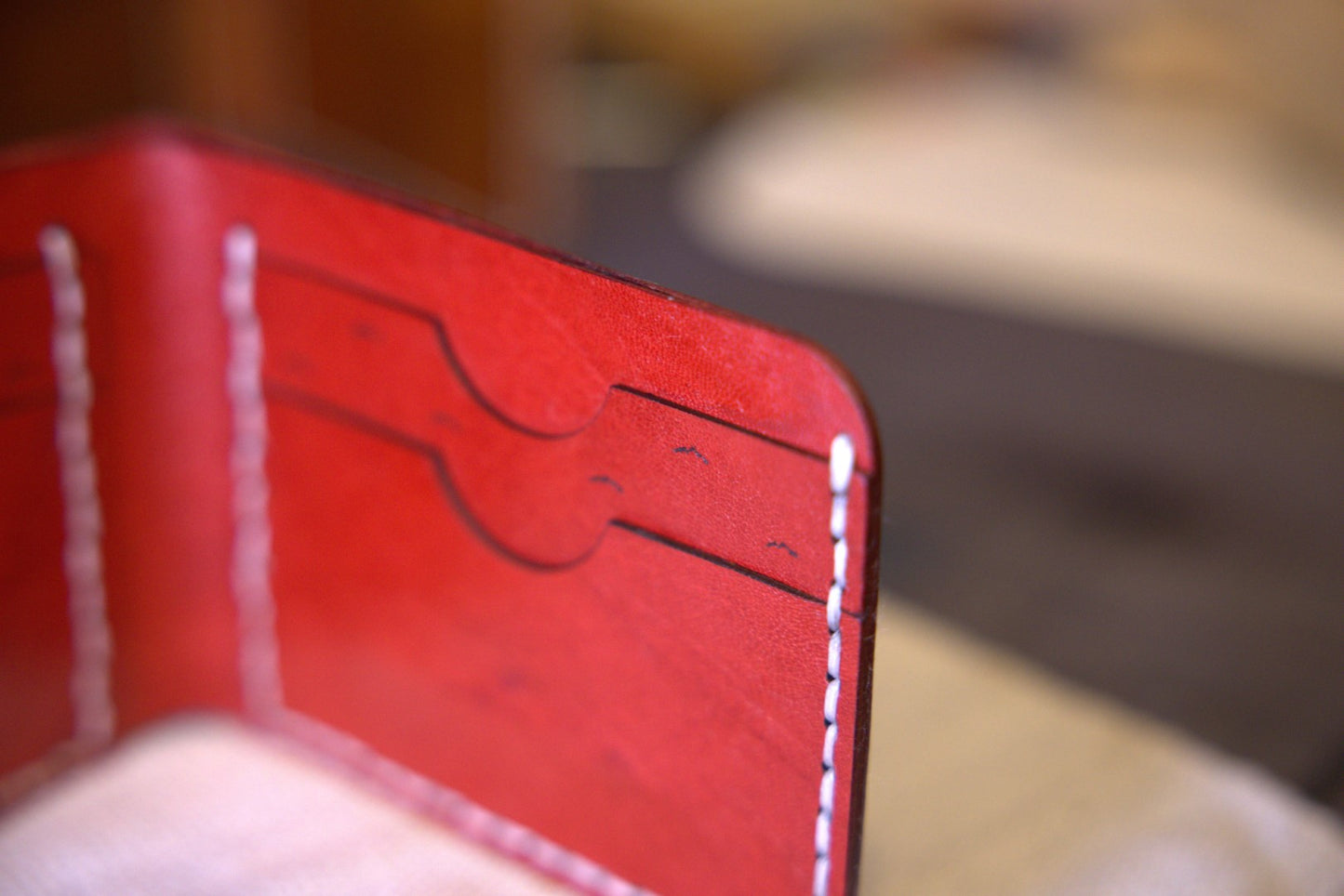 Billed Kangaroo - Handmade Leather Bifold Wallet