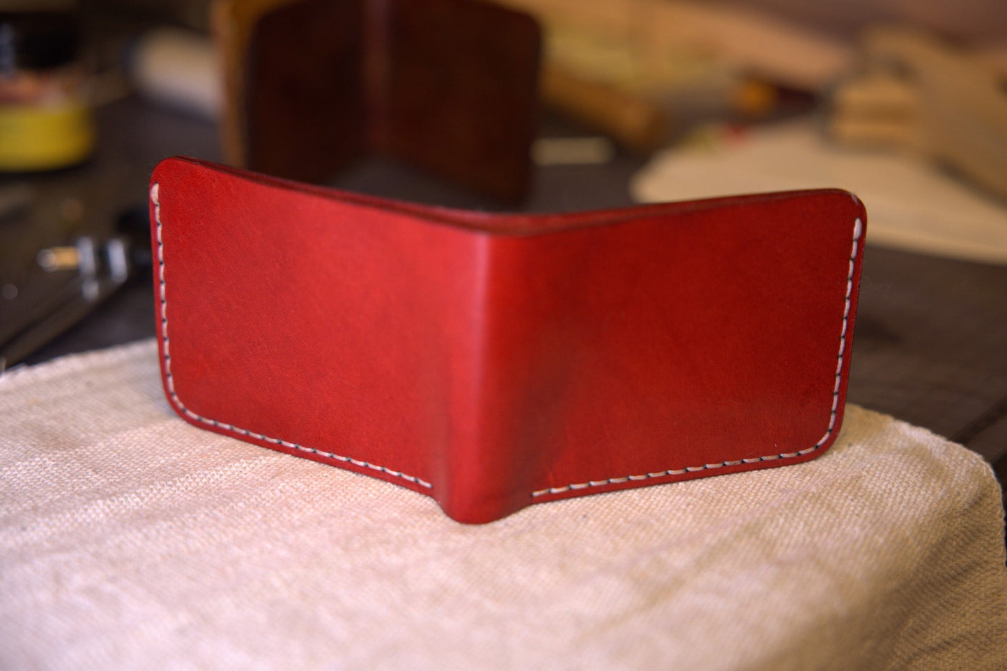 Billed Kangaroo - Handmade Leather Bifold Wallet
