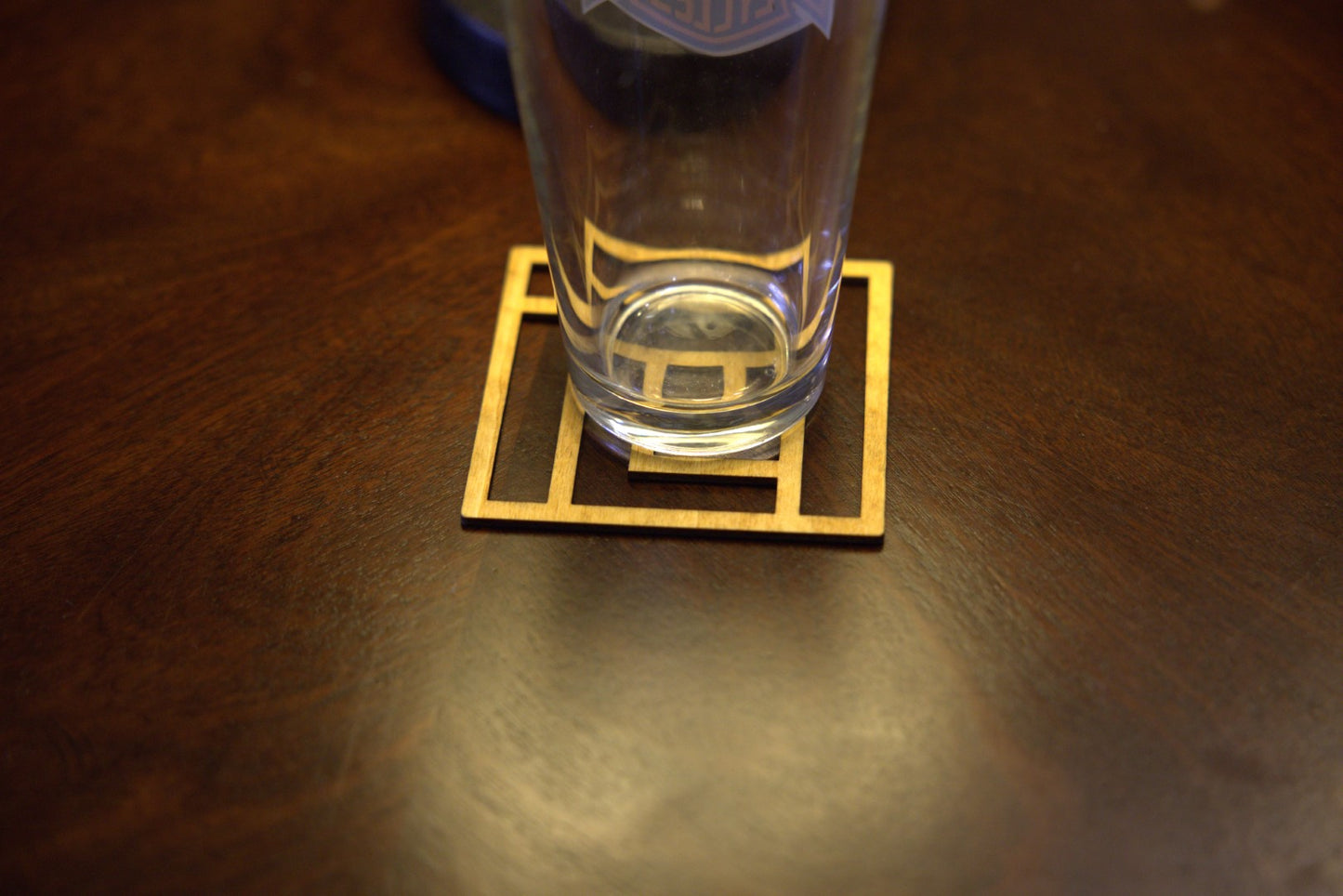 Set of 4 Wooden Ratio Coasters