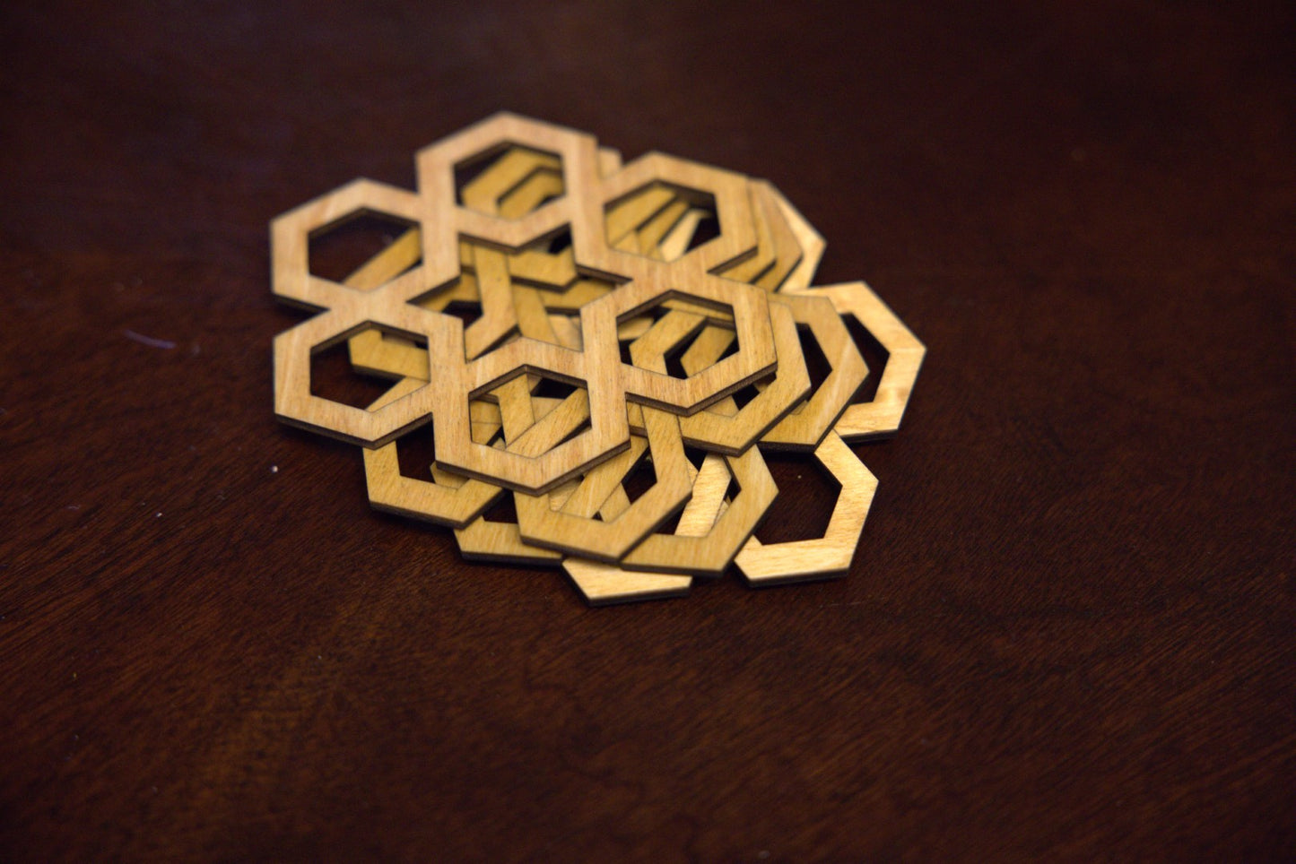 Set of 4 Knot Theory Coasters