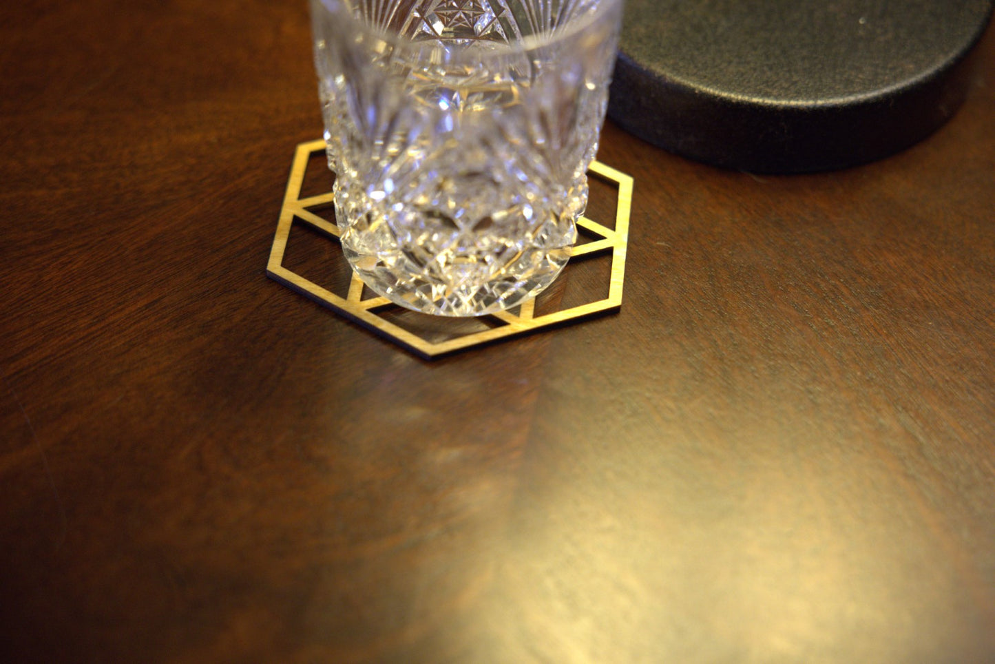 Set of 4 #FF0080 Coasters