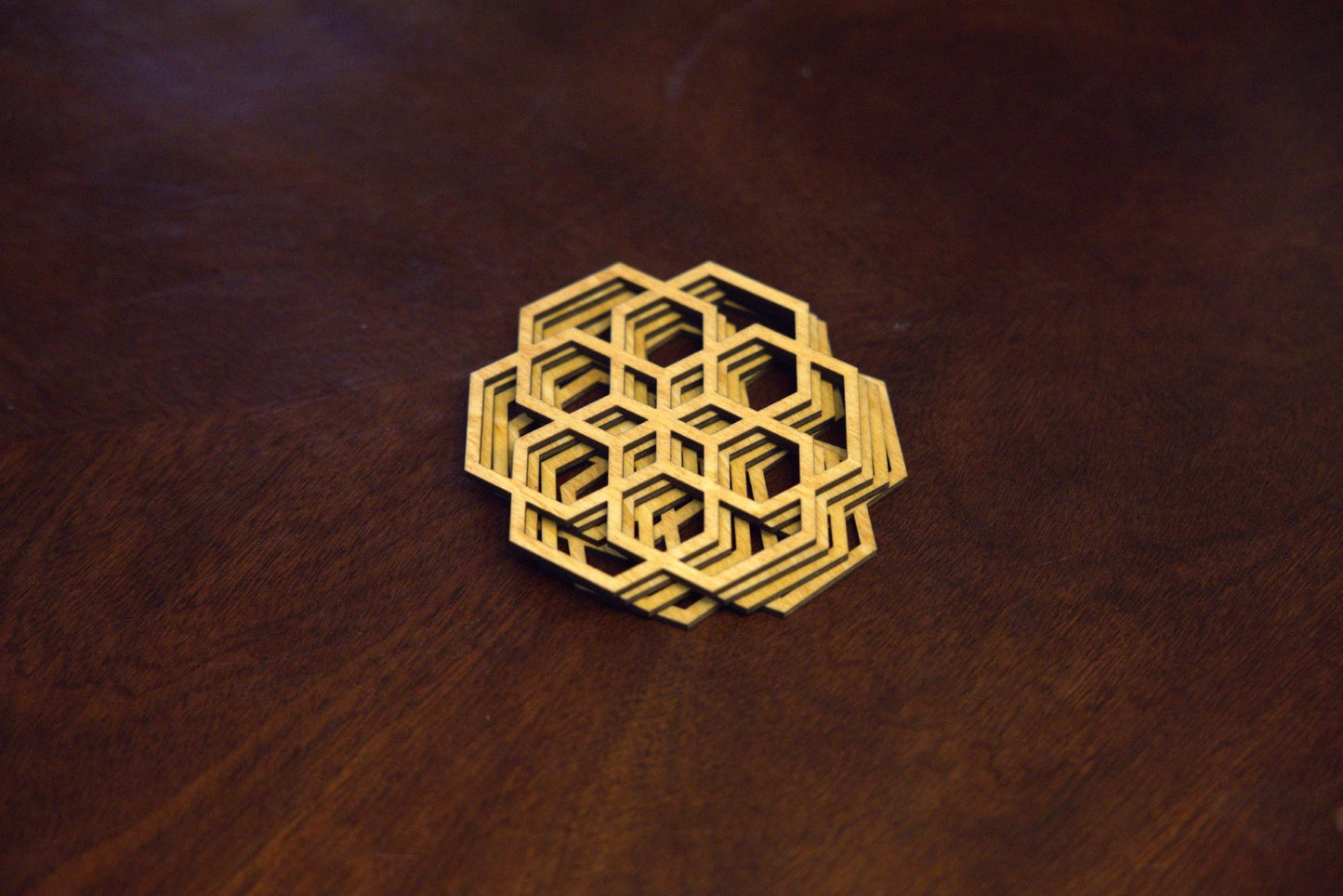 Set of 4 Entangled Coasters
