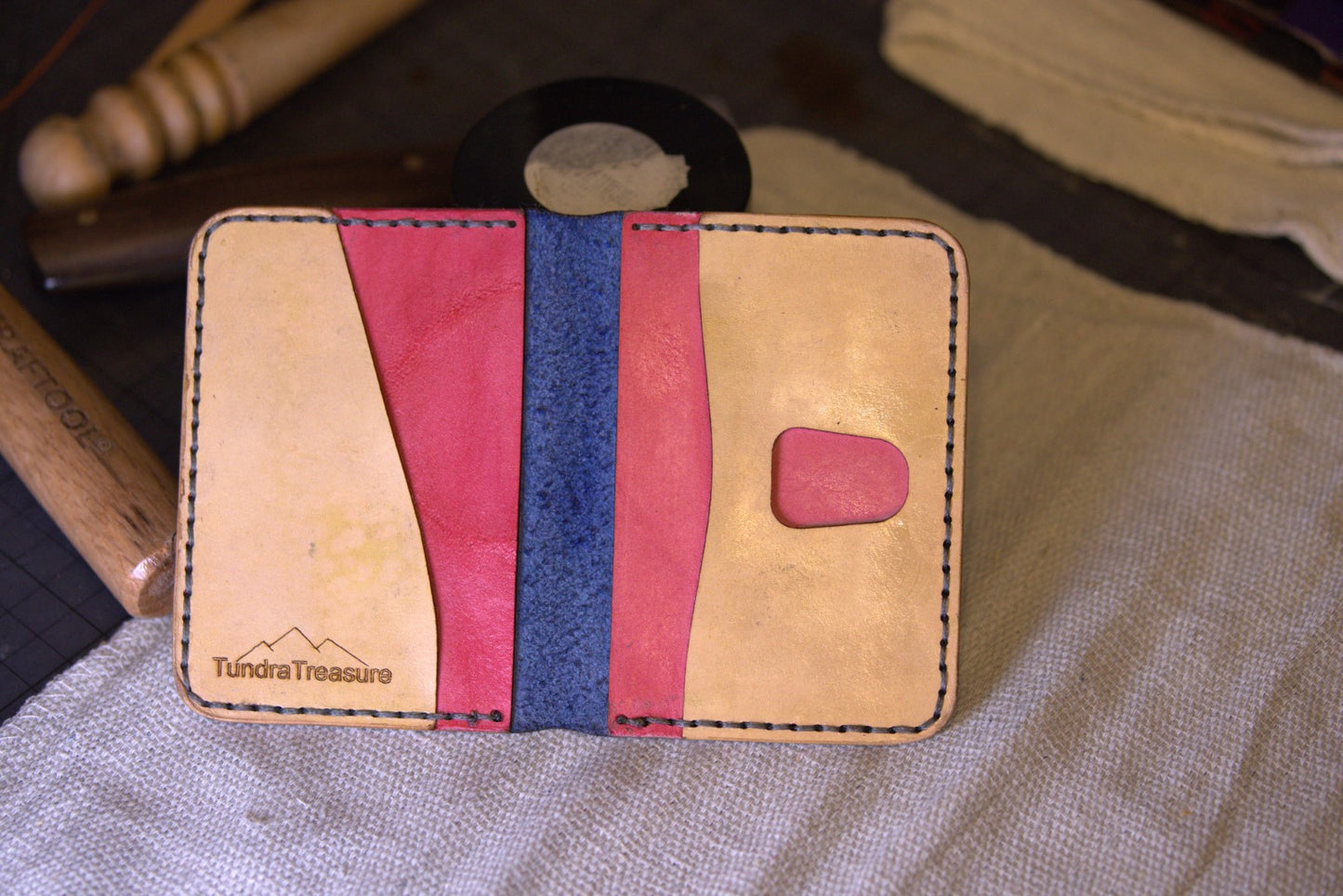 Elementary Joy - Handmade Leather Bifold Wallet