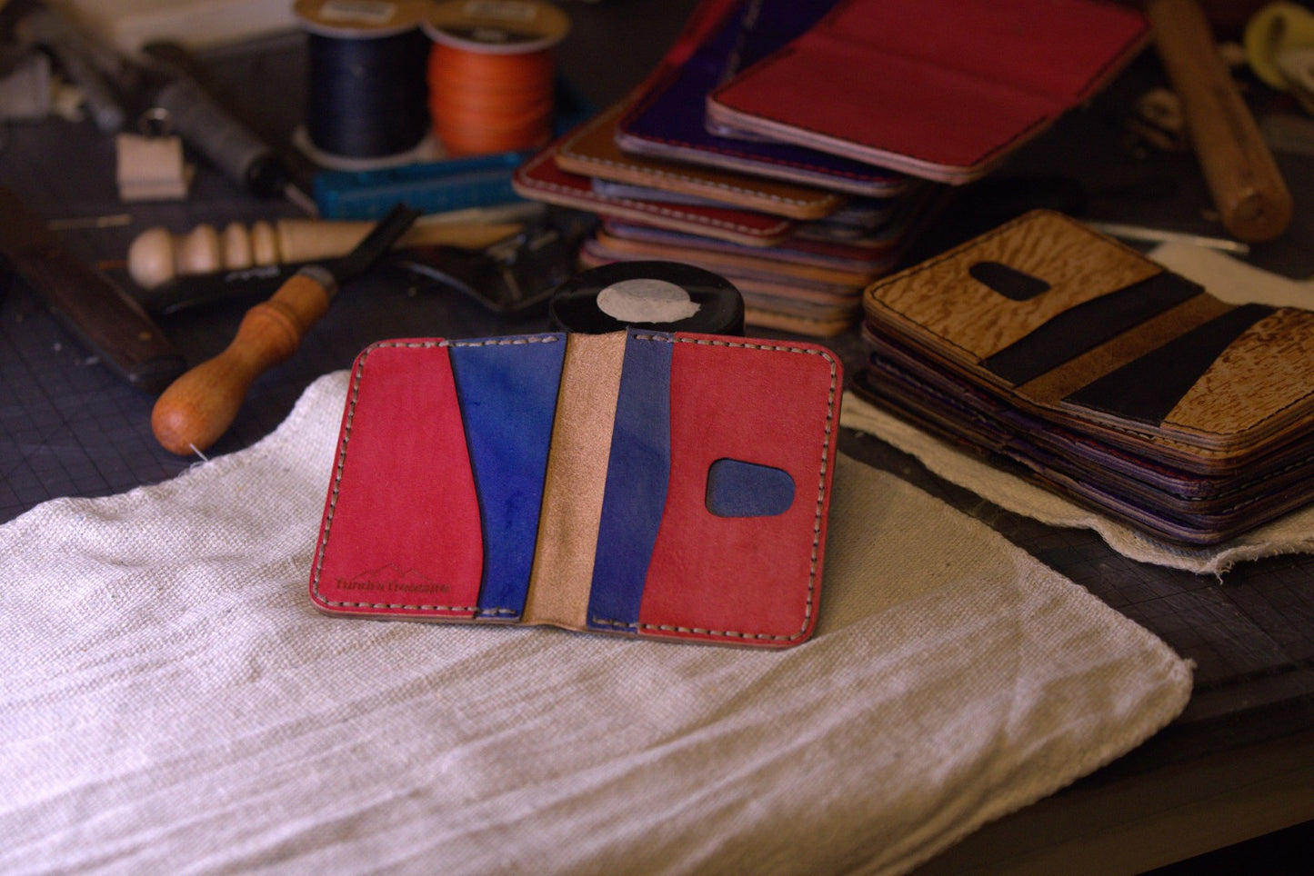 Elementary Light - Handmade Leather Bifold Wallet