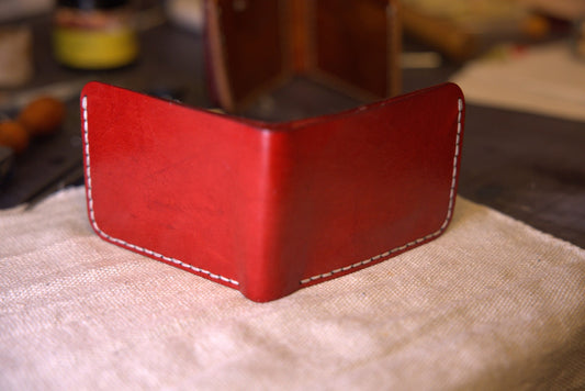 Billed Kangaroo - Handmade Leather Bifold Wallet