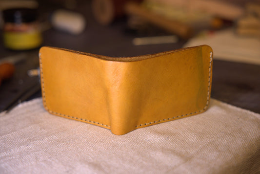 Billed Hide - Handmade Leather Bifold Wallet