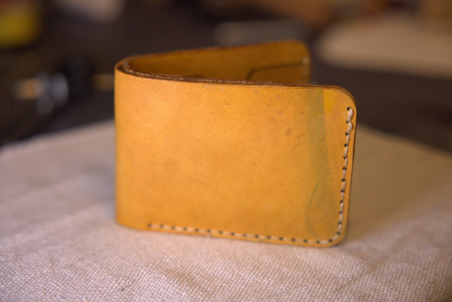 Billed Hide - Handmade Leather Bifold Wallet