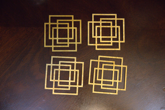 Set of 4 Definite Angles Coasters